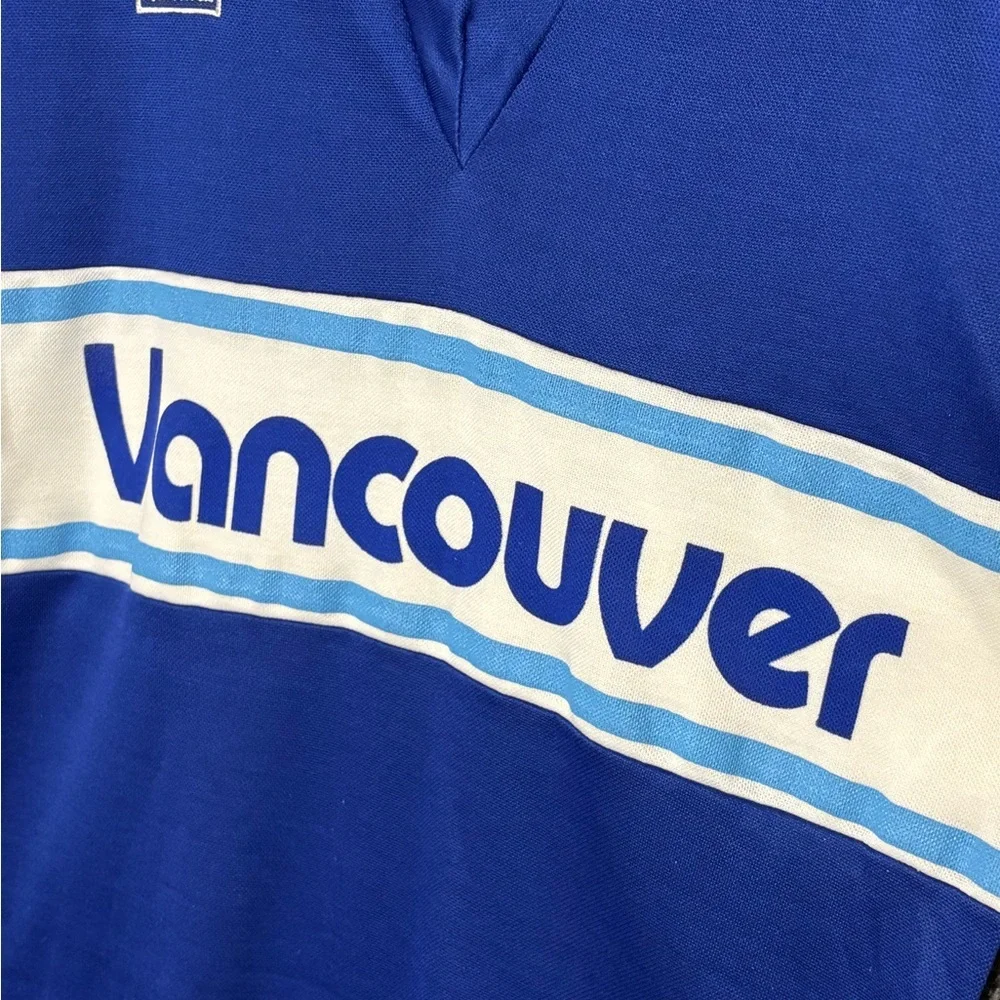 Vintage 80’s Admiral Vancouver Whitecaps NASL Soccer Jersey Football Kit Medium - Picture 5 of 9